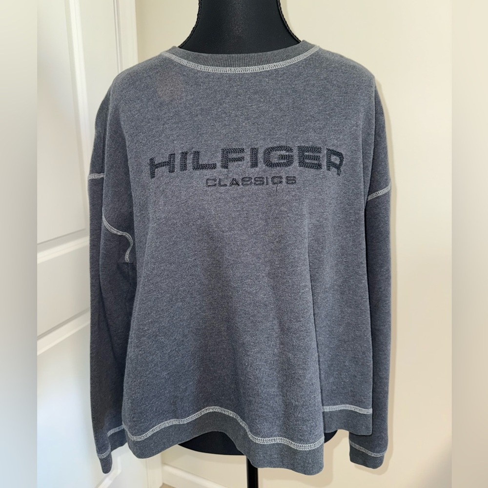Vintage Gray Tommy “Hilfiger Classics” Sweatshirt